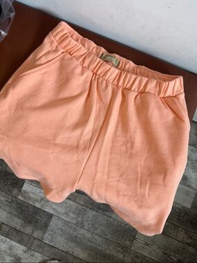 Free People Free-EST Spring Melon Peplum short